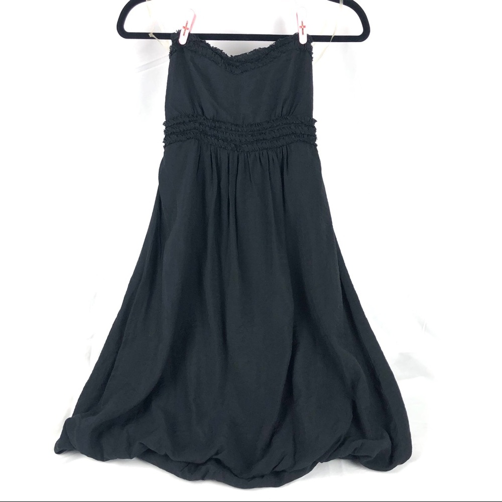 Women’s Black Strapless Dress
